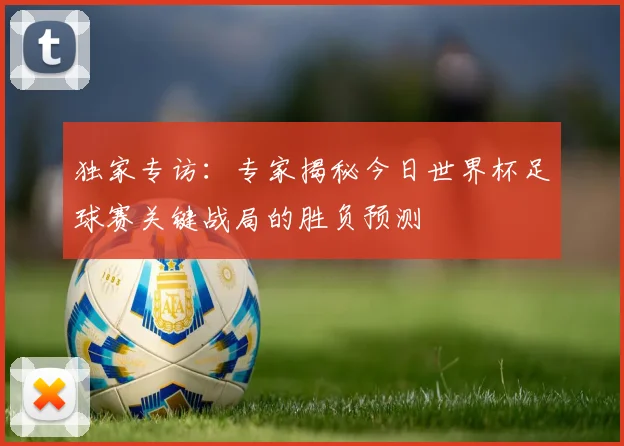 独家专访:专家揭秘今日世界杯足球赛关键战局的胜负预测